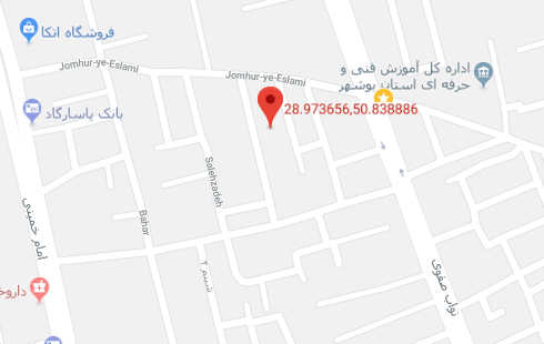 موقعیت مکانی محمدحسین فخرآوری موقعیت مکانی محمدحسین فخرآوری